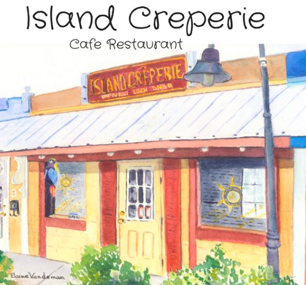 The Island Creperie Logo